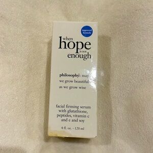 Philosophy When Hope Is Not Enough- 4 oz